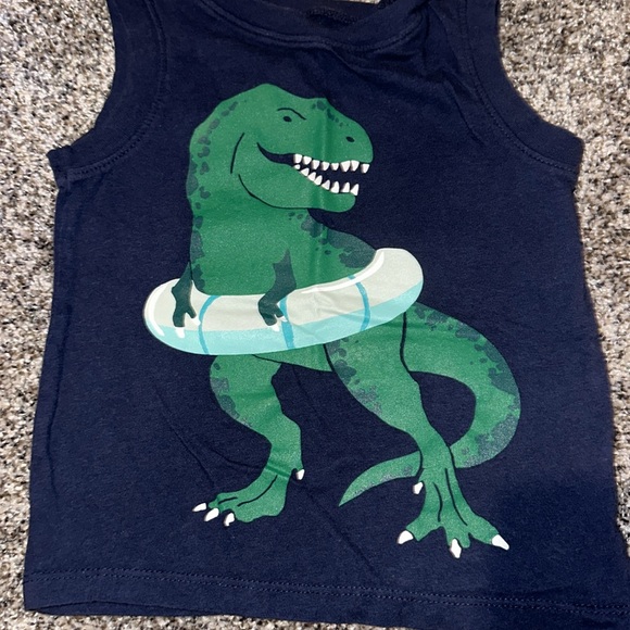 Old Navy T Rex Tank Top Size 2T Great Condition - Picture 2 of 5